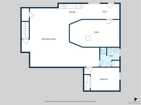 Tiny photo for 7138 Shady Hill Drive, St Louis, MO 63129 (MLS # 26037824)