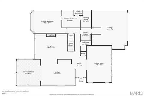 Tiny photo for 811 Stone Meadow Drive, Chesterfield, MO 63005 (MLS # 25077892)
