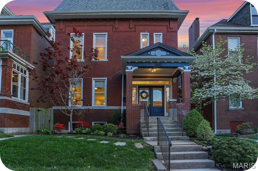 Open house Sun. 4/19 1-3pm. Welcome to the kind of neighborhood people move to on purpose—right in the heart of Tower Grove Heights. From your front door, you’re just a short walk to all your South Grand favorites—coffee, dinner, weekend brunch—and an easy stroll to Tower Grove Park for Food Truck Fridays, farmers markets, and those “we should do this more often” evenings that actually happen here. Inside, this stately 2-story gives you nearly 3,000 square feet to spread out without losing that cozy, lived-in feel. The front living room is filled with natural light, flowing into a proper dining space made for hosting. The updated kitchen opens to a comfortable family room—so whether it’s weeknight takeout or a full dinner party, everything just works. Real-life perks? A huge main floor laundry room (you’ll never go back) and a convenient half bath. Upstairs, the primary suite feels like a true retreat—large, private, with a walk-in closet, spa-like bath, and its own deck for morning coffee or unwinding at the end of the day. Two additional generously sized bedrooms, a second full bath, and a bonus room that’s perfect for working from home (with a view of the front yard) round things out. Out back, you’ve got a level, fenced yard with a deck, patio, and carport—ready for bbq's & hangouts with friends. But honestly? The house is only half of it. This is one of those tight-knit, welcoming, walkable communities where neighbors become friends and your calendar fills up without trying. If you’ve been searching for that balance of space, style, and actual neighborhood feel—this is it. Skip the Zillow roulette; reach out to me--the listing agent--directly for more info & to schedule a tour!
