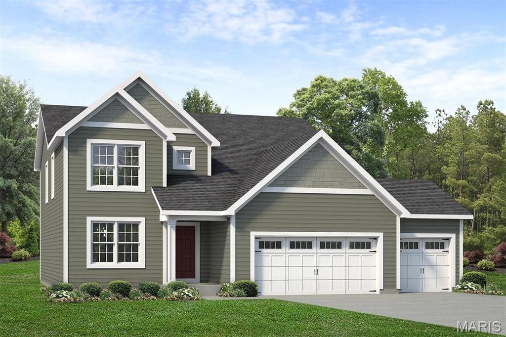 Photo of 1 Adams 3 Car at The Reserve at Wildwood, Wildwood, MO 63040 (MLS # 26019472)