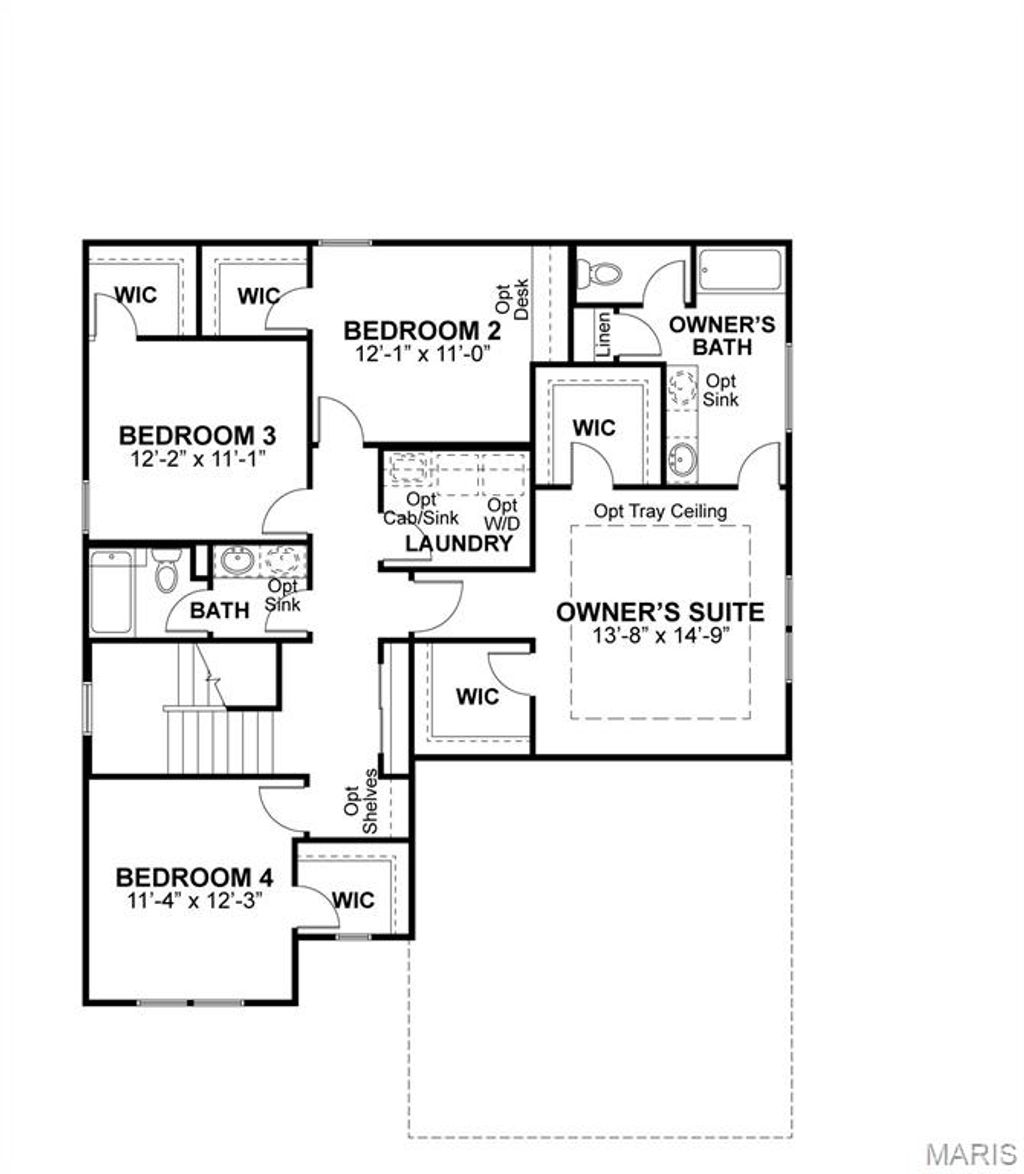 Photo of 1 Adams 3 Car at The Reserve at Wildwood, Wildwood, MO 63040 (MLS # 26019472)