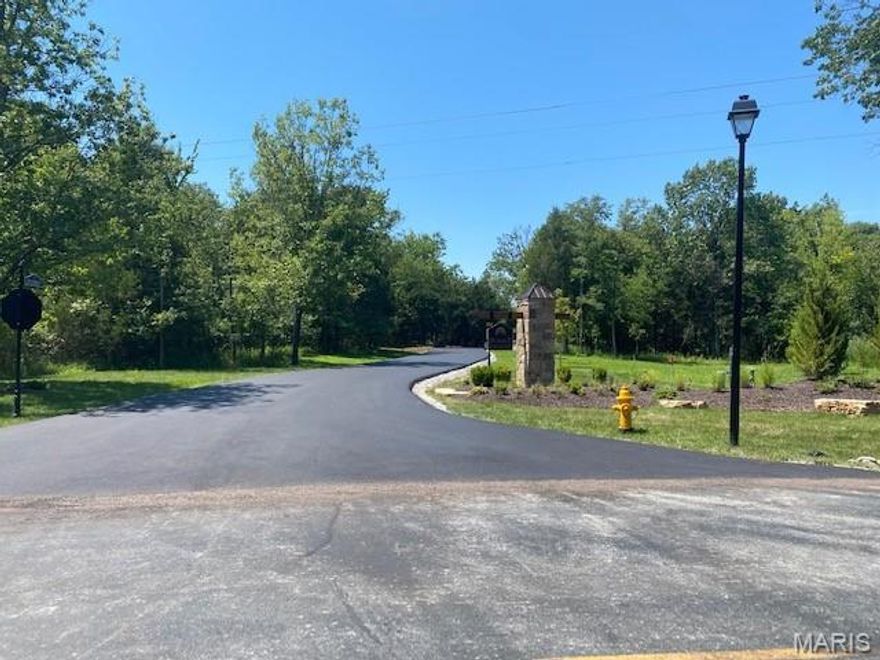 Four Luxurious home sites, on 5 acre lots.  Sunset Estates in St. Charles County MO. Located in the heart of Defiance and wine country.  Bring your own builder/plans and build your dream home on one of these premium secluded, all wooded lots.  Homesites are located on a private street with cul-de-sac.  Homeowners will enjoy the peace and quiet, along with privacy. County water and high-speed internet. Minutes away from the Wineries, Katy Trail and Klondike Park. This is a rare opportunity to live in a private, small and secluded community away from all the Hussle and bustle.   To build the home of your dreams, the way you want it and not be forced to pick one from a big tract builder.