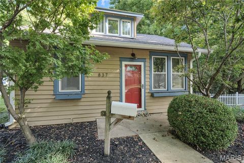 837 Tuxedo Boulevard Webster Groves MO 63119