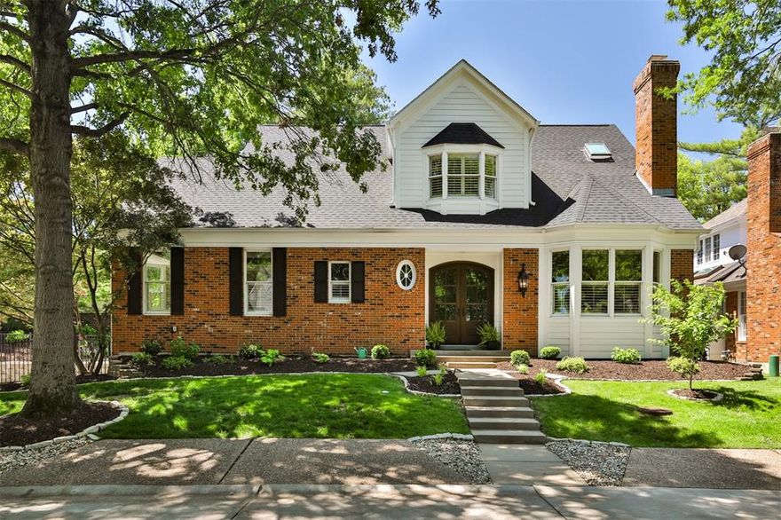 Absolutely spectacular remodel of charming one and a half story home in convenient location. Large entry with newly designed staircase leads to vaulted great room with gas fireplace and doors to screen porch. Casual dining area with new built-ins. Gourmet kitchen with cozy breakfast room. Large dining room flooded with natural light next to dry bar and powder room.  Primary wing includes awesome sitting room with gas fireplace, main floor laundry, spectacular bath, walk in closet and spacious bedroom. Upstairs includes office with 3rd gas fireplace, two bedrooms, two new baths and loads of storage space. Lower level with new media room, sauna, new full bath and 7 car garage! Other updates new siding, gutters, skylights, garage doors, exterior doors, hvac, wood floors, plantation shutters and more. Private backyard with lovely landscaping and large patio. Hurry this one won't last.