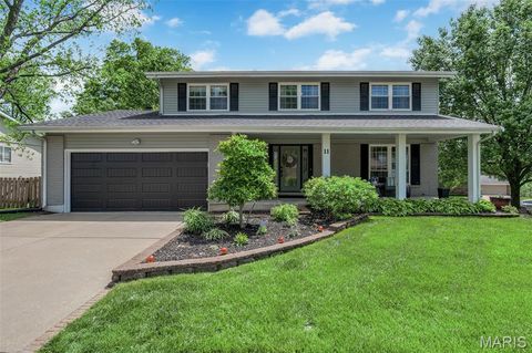 Photo of 11 Foxcliff Court, Ballwin, MO 63011 (MLS # 26018893)