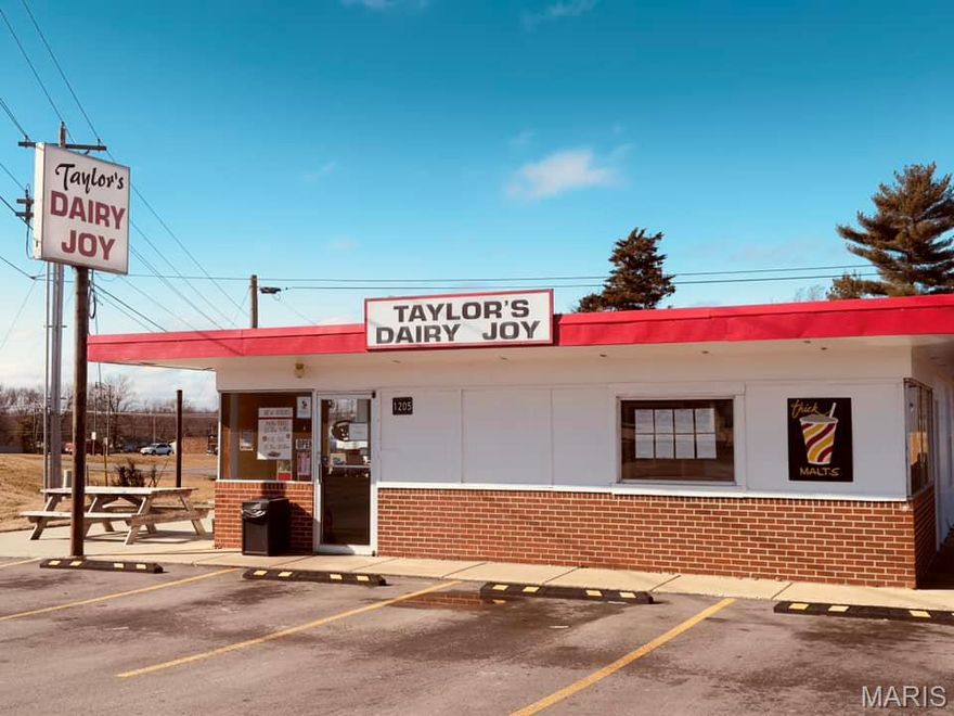The sellers of this Route 66 iconic restaurant are preparing for retirement and want this business to continue its 70+ year history of serving their beloved community and historic Route 66 travelers!  This profitable and turn-key restaurant is SBA loan pre-approved, next to Interstate 44 exit 130, and offers a cutting-edge POS system with on-line ordering.  All procedures are documented and training is included.  Real estate sold only with separate contract to purchase business assets & business of Taylor's Dairy Joy.  NDA required for full financials & business sale info. Pre-approval required.
