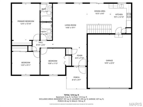 Tiny photo for 394 Parkway Drive, Troy, MO 63379 (MLS # 26021394)
