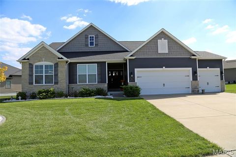 Photo of 494 Cambridge Manor Drive, Wentzville, MO 63385 (MLS # 25067942)