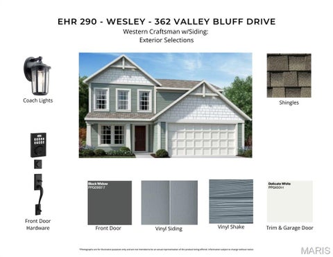 Tiny photo for 362 Valley Bluff Drive, Wentzville, MO 63348 (MLS # 26066215)