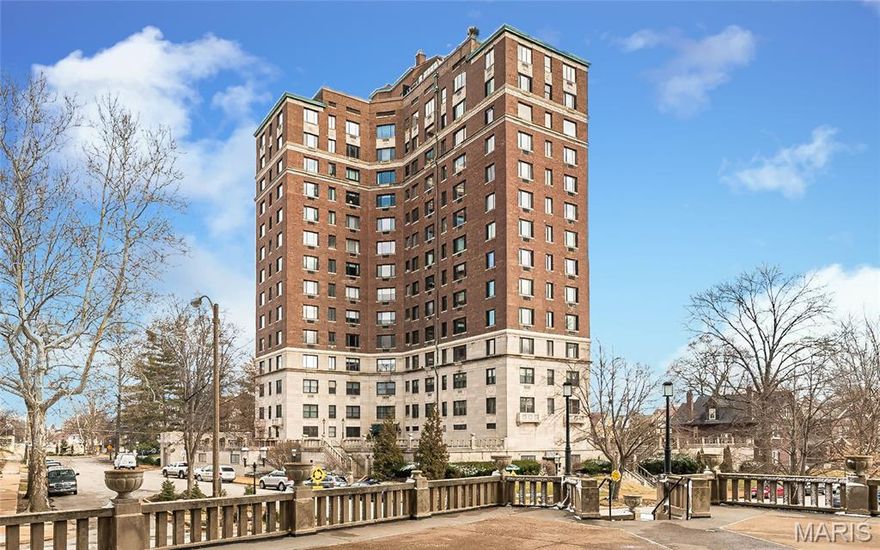 Luxurious living in this 2500 sq ft condo located in the Historic Greystone Condominium. Located on the 5th floor with beautiful views of East, South, & Western exposures. This home features a 57 ft gallery hallway perfect for displaying artwork, scultures and furnishings, sophisticated living room, gorgeous dining room, and natural light throughout. You will love the spacious kitchen with granite counter tops, recessed lighting, butlers pantry, wet bar, private elevator to unit from the garage & so much more. A luxurious oversized master bedroom and bath complete this truly remarkable home. Newer public elevators, terraces, heated pool and garage make this a property one that you won't want to miss. NEWER WINDOWS make the 270 degree views from the condo even more spectacular and energy efficient. Unique to the Greystone, this unit has tons of storage space and several built ins. The Greystone also offers a neighborhood like feeling. Several committees provide opportunities for social gatherings, gardening, bookclub and so much more! Location: City