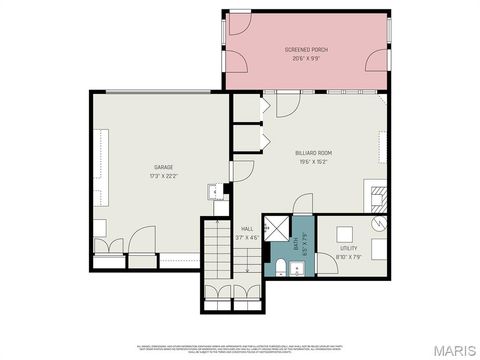 Tiny photo for 4535 Marlboro Court, St Louis, MO 63121 (MLS # 25072168)