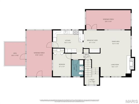 Tiny photo for 4535 Marlboro Court, St Louis, MO 63121 (MLS # 25072168)