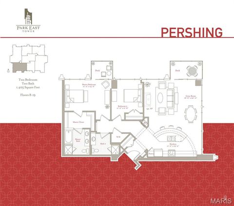 Tiny photo for 4909 Laclede Avenue #1201, St Louis, MO 63108 (MLS # 26037969)