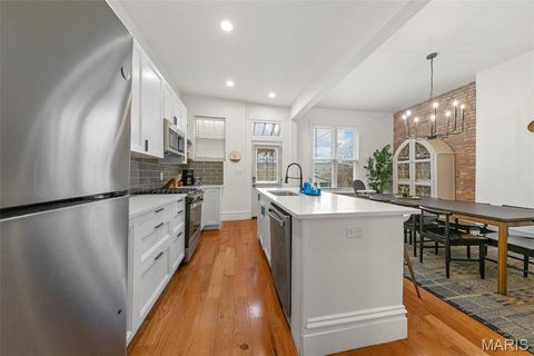 Tiny photo for 4521 Gibson Avenue, St Louis, MO 63110 (MLS # 25075533)