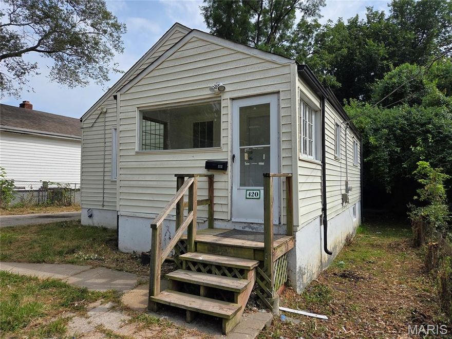 Attention investors!! This investment property is currently tenant occupied and generating a monthly income of $940. The tenant is Section 8 approved with a 1-year lease agreement.  The security deposit is $1000. The property has a partially updated kitchen, new windows, new vinyl flooring, a newer roof, fresh paint and a clean walk out basement. Please do not disturb the tenant. Showings will be available with an accepted purchase contract.