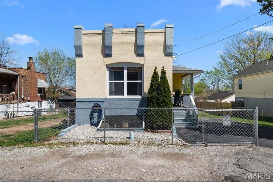 Welcome to this charming and well-maintained 1-bedroom, 2-bath home in Lemay, offering a flexible layout and thoughtful updates that provide both comfort and functionality. Step inside to find fresh paint throughout and spacious living areas, including a large main living room and an additional flex space perfect for a dining area, office, or bonus room. The main-level full bathroom has been updated with clean, modern finishes, while the kitchen offers ample cabinet space and room to work, flowing easily into the rest of the home. The main-floor bedroom is filled with natural light and conveniently located near the kitchen and bath. The lower level expands your living options with a large finished area —ideal for a recreation room, guest space, or additional sleeping area—along with a second full bathroom and walkout access to the backyard. A separate unfinished area provides additional storage along with laundry space. Recent updates provide peace of mind, including a newer roof (approx. 5 years old) with transferable warranty, a 2-year-old Trane HVAC system, and a 3-year-old water heater ?. Outdoor improvements include a newer concrete patio, wood privacy fence, and additional cyclone fencing—creating a spacious, fully usable backyard. Additional highlights include off-street parking along the side of the home and a generously sized yard spanning a double lot perfect for entertaining, pets, or relaxing outdoors. With a combination of updates, flexible living space, and outdoor improvements, this home offers a great opportunity in a convenient location. Schedule your showing today!