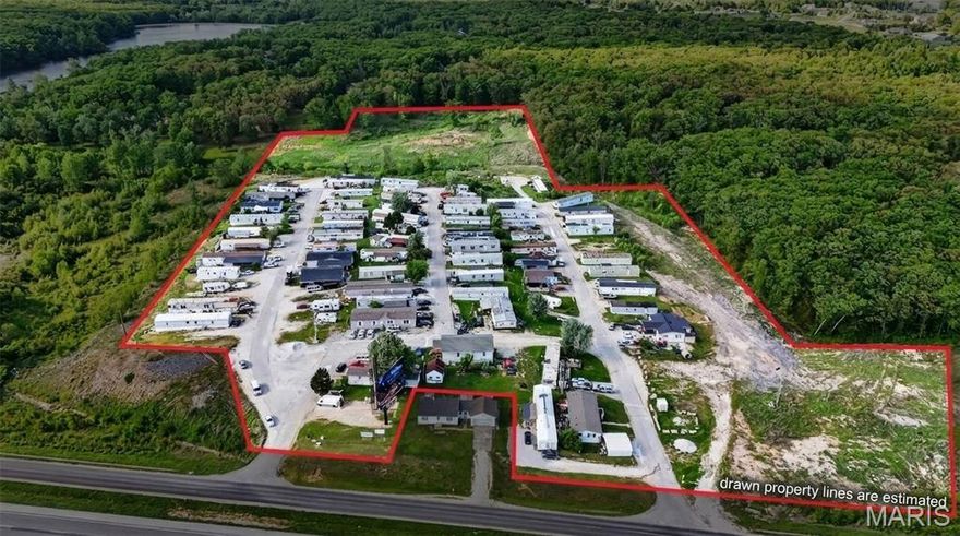 Incredible Income Producing Asset in the fastest growing Corridor off Hwy 70 in Wright City. This Trailer Park offers 68 Pads, all fully rented with extra room for development if desired. The Parcel sits on 23+/- Acres and is surrounding by new construction and less than 5 Miles from the New Meat Processing Facility for American Foods. The Asset is Grossing over $425,000.00 Annually. None of the trailers are park owned and the landlord pays for Sewer,Water, and Trash. This is an excellent Buy and Hold for future Development, while collecting strong income along the way.