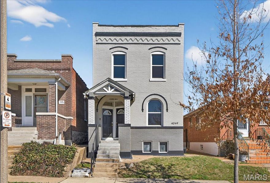 Nestled in the heart of South City, 4049 Winnebago St is a rare two-family property that offers flexibility and opportunity, whether you’re an owner-occupant or an investor. With the second floor rented through January 2027 for $1000/month, this well-maintained duplex is perfect for those looking to live in one unit while generating rental income from the other—or for investors eager to rent out both units in this sought-after neighborhood. Each unit is thoughtfully designed, showcasing a blend of classic charm and modern updates. Gleaming hardwood floors, sunlit living spaces, and timeless architectural details create a welcoming atmosphere. The updated kitchens in both units feature stylish cabinetry, sleek countertops, and stainless steel appliances, making them as functional as they are beautiful. Spacious bedrooms and well-appointed updated bathrooms add to the appeal, ensuring comfort and practicality. Outside, the property boasts a large backyard oasis complete with a patio for outdoor gatherings, a fenced yard ideal for pets or play, and a parking pad for off-street parking and a large clean basement for extra storage. Situated in a vibrant, walkable neighborhood, 4049 Winnebago St places you just minutes from Tower Grove Park, beloved local restaurants, and unique boutique shops. Whether you’re enjoying the tree-lined streets or exploring nearby cultural attractions, this location truly offers the best of South City living. Don’t miss this outstanding opportunity—schedule your showing today and discover how 4049 Winnebago St can fit your lifestyle or investment goals!