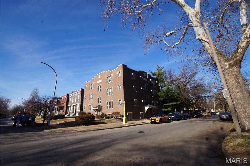 What a fantastic opportunity to acquire this turn key 7 Cap investment property located in the Tower Grove South neighborhood! Just one block from the ever so popular Tower Grove Park. Plus you're right in between all the Morganford and South Grand action! Your tenants can also enjoy living just steps from yoga in the park, food truck Friday's, farmers market, etc. These ten beautiful studio apartments have undergone a complete renovation. The building itself has had some major updates which include new roof in 2025, electric service, 200 amp panels, plumbing stacks and water lines, new 1.5" water service, new windows.  Great money maker for your clients and cozy convenient living for their tenants. Come and see for yourself what this charming building has to offer. DO NOT DISTURB TENANTS. Listing agent to accompany all showings.