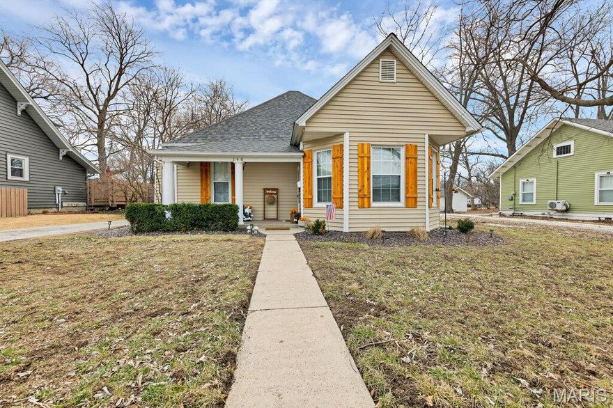 Crisp, clean , updated and ready for you!  This cute home sits in the heart of Troy and is on nearly one half acre.  The inside of this home looks fantastic with its updated flooring and fresh paint and has generously sized rooms too.  Outside there are plenty of options for entertaining, planting, gardening and more.  The oversized garage is in close proximity to the house and is available for cars or extra storage. Great home, Great Location, Great Lot and Great Price.  Come see it today.