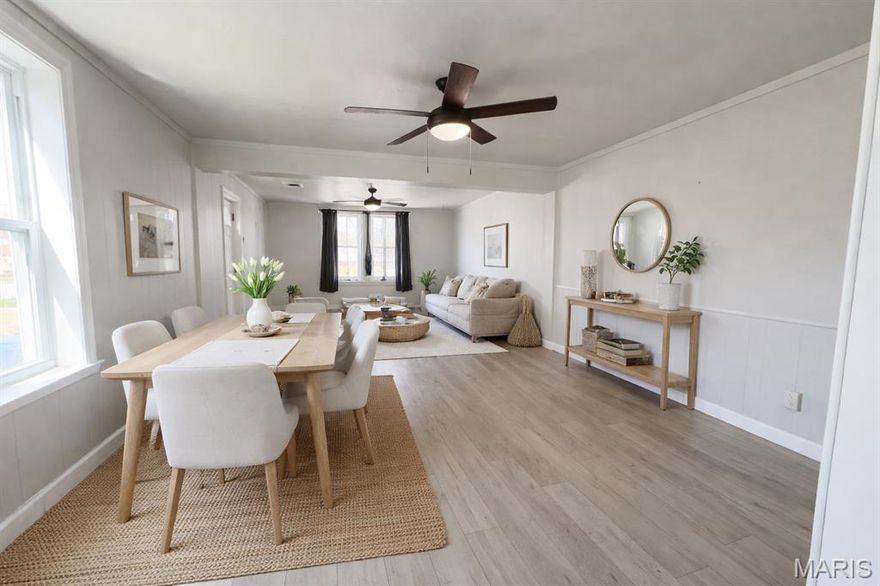 Welcome home! This beautifully updated property has been thoughtfully renovated offering a fresh, modern feel while maintaining a warm and inviting atmosphere. In 2023, the home received a full renovation including new paint, flooring, kitchen upgrades, appliances, countertops, and carpet—giving you peace of mind and a move-in-ready experience. A brand-new roof was also installed at the end of 2025, adding even more long-term value. Great size fenced in backyard (pictured to come) 
Inside, you'll find a spacious main living area perfect for relaxing or entertaining, along with a stunning, updated kitchen designed for both style and functionality. The home features two bedrooms upstairs, plus a versatile bonus room that can serve as an office or just a massive closet. 
Toward the back of the home, you'll appreciate a generously sized laundry room that adds convenience and extra storage. Whether you're a first-time buyer or just looking for your next home. Come check it out! 
Home includes a passed occupancy inspection 
Home being sold AS IS