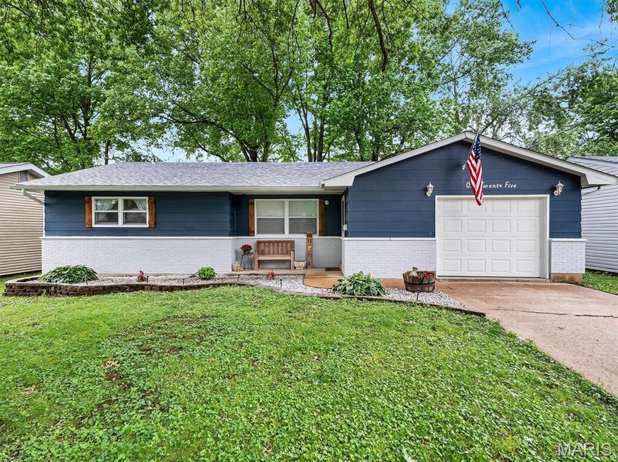 Check out this cute home with a great lot located in town and near HWY 44. This home features a newer eat in kitchen, a large living room, 2 bedrooms and a full bath on the main level. When you head out back you will see the level park like lot that is fenced in and the covered patio for entertaining. The basement is partially finished with a bar area for game nights and a large unfinished area for storage and laundry. Don't forget this home also has an attached garage and is ready for you! Call me today for more details.