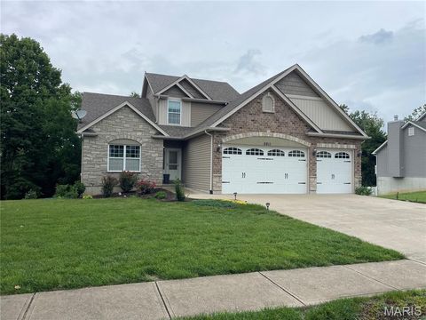 Photo of 6811 Silverstone Court, Byrnes Mill, MO 63051 (MLS # 26031923)