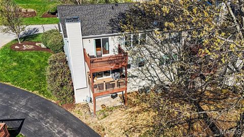 Tiny photo for 706 Woodside Trails Drive #B, Ballwin, MO 63021 (MLS # 26020762)