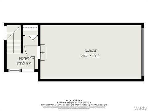 Tiny photo for 706 Woodside Trails Drive #B, Ballwin, MO 63021 (MLS # 26020762)