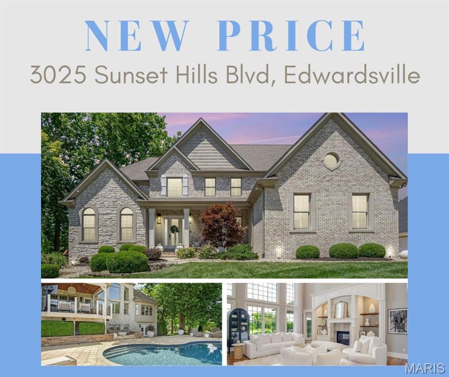 3025 Sunset Hills Blvd S, Edwardsville, IL, 62025, USA, 6 Bedrooms Bedrooms, ,6 BathroomsBathrooms,Residential,Contingent,3025 Sunset Hills Blvd S,26032642