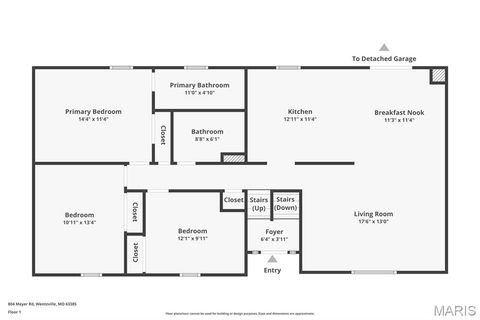 Tiny photo for 804 Meyer Road, Wentzville, MO 63385 (MLS # 26000156)