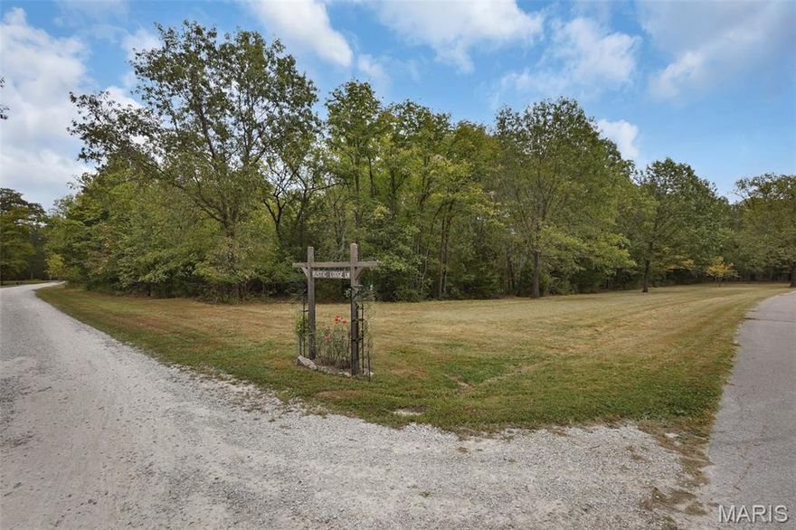 Beautiful 10 acre wooded lot located in Defiance!  The heart of wine country, minutes away from the katy trial, parks, wineries and brewery.  This 10 acre lot can be subdivided up to 3 lots.  Bring your own builder and build the home of your dreams.  No HOA , no restrictions.  There is a $300 road maintance fee yearly, if there is no road maintance done for the year the fee will be $150 for that year.