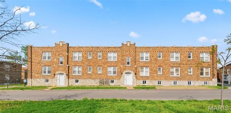 The building has 12-units, all spacious 1-bedroom, 1-bathroom apartments and updated in 2023.  *8 of the 12 units are currently leased. Seller to provide NO inspections or repairs. DO NOT DISTURB Tenant's. Two units are available for viewing.