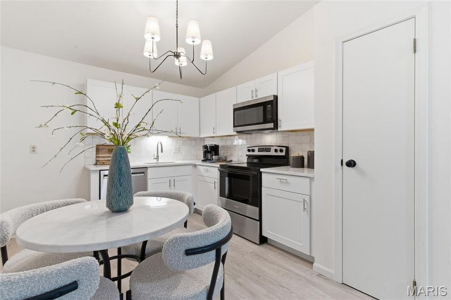 Welcome home to your freshly remodeled 2 bedroom 1 bathroom condo. Turnkey and fresh finishes throughout, this unit offers a clean, modern feel while still feeling warm and comfortable. The layout features a bright living area, updated kitchen and bath, and spacious bedrooms with plenty of natural light. Located in a desirable area with highly rated schools, shopping, restaurants, and easy access to major roads, this home is ideal. Pack your bags and move right in this cute condo is awaiting it's new owner.