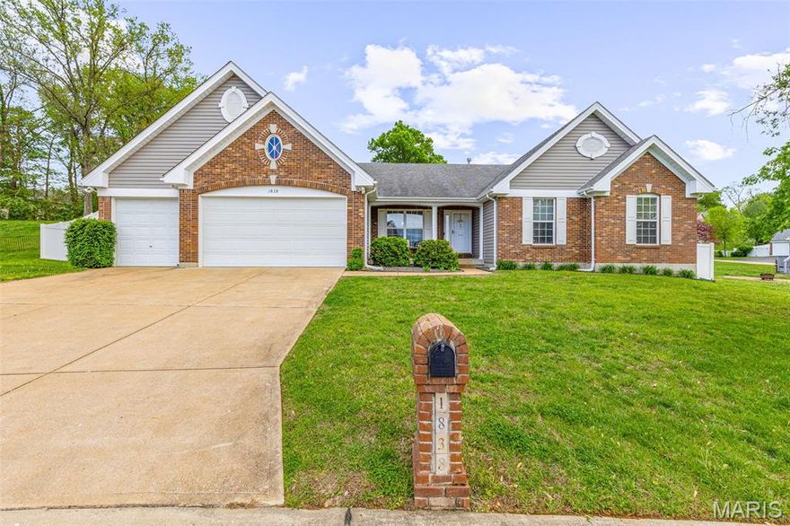 Welcome to this spacious and well-maintained home located on a quiet cul-de-sac street in Festus! This 4-bedroom, 3-bathroom home offers a fantastic layout designed for comfort and convenience.

Enjoy the ease of main floor laundry and a huge kitchen that provides plenty of space for cooking, gathering, and entertaining. The finished basement adds valuable living space, perfect for a recreation room, home office, or guest area. The HVAC system and hot water heater are both approximately 5 years old, offering added peace of mind.

Step outside to a fully fenced backyard with a 6-foot privacy fence—ideal for pets, kids, or relaxing in your own private retreat. For even more outdoor fun, you'll love the basketball court in the back!

With its desirable location, functional layout, and great features inside and out, this home is one you won’t want to miss!