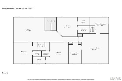 Tiny photo for 314 Calliope Place, Chesterfield, MO 63017 (MLS # 26039593)