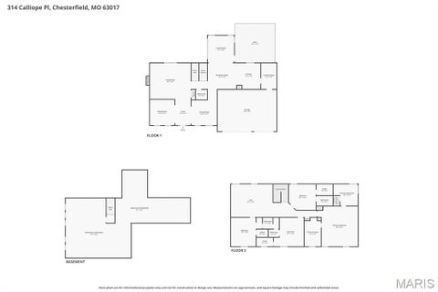 Tiny photo for 314 Calliope Place, Chesterfield, MO 63017 (MLS # 26039593)