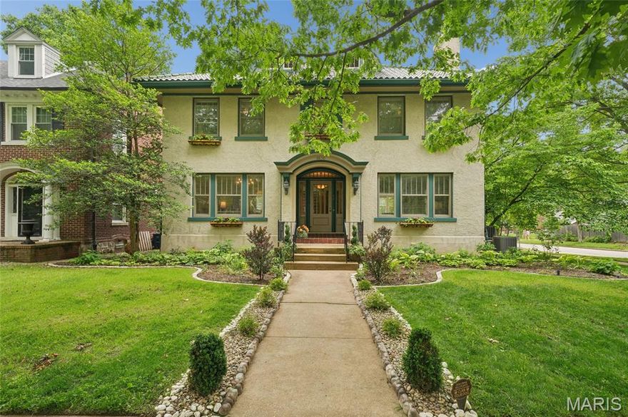 Discover timeless charm and exceptional space at 6650 Waterman Ave, Ames Place subdivision, in the heart of University City. Built in 1920, this distinguished 5-bedroom, 3-bath home blends historic character with the opportunity to make it your own. Situated on a large corner lot with beautiful mature landscaping, this property offers impressive curb appeal and inviting outdoor spaces to enjoy throughout the seasons. From the moment you step inside, you’ll appreciate the generous room sizes, classic architectural details, and inviting atmosphere that make this home truly special. With ample living space for entertaining, relaxing, or working from home, there’s room for everyone to feel comfortable. The spacious layout offers flexibility for today’s lifestyle while maintaining the warmth and charm of a bygone era. Ideally located just blocks from the vibrant Delmar Loop, you’ll enjoy easy access to popular restaurants, shops, entertainment, and nightlife while still coming home to the comfort of a classic neighborhood setting. This property presents a rare opportunity to own a piece of enduring character in one of the area’s most desirable communities.
