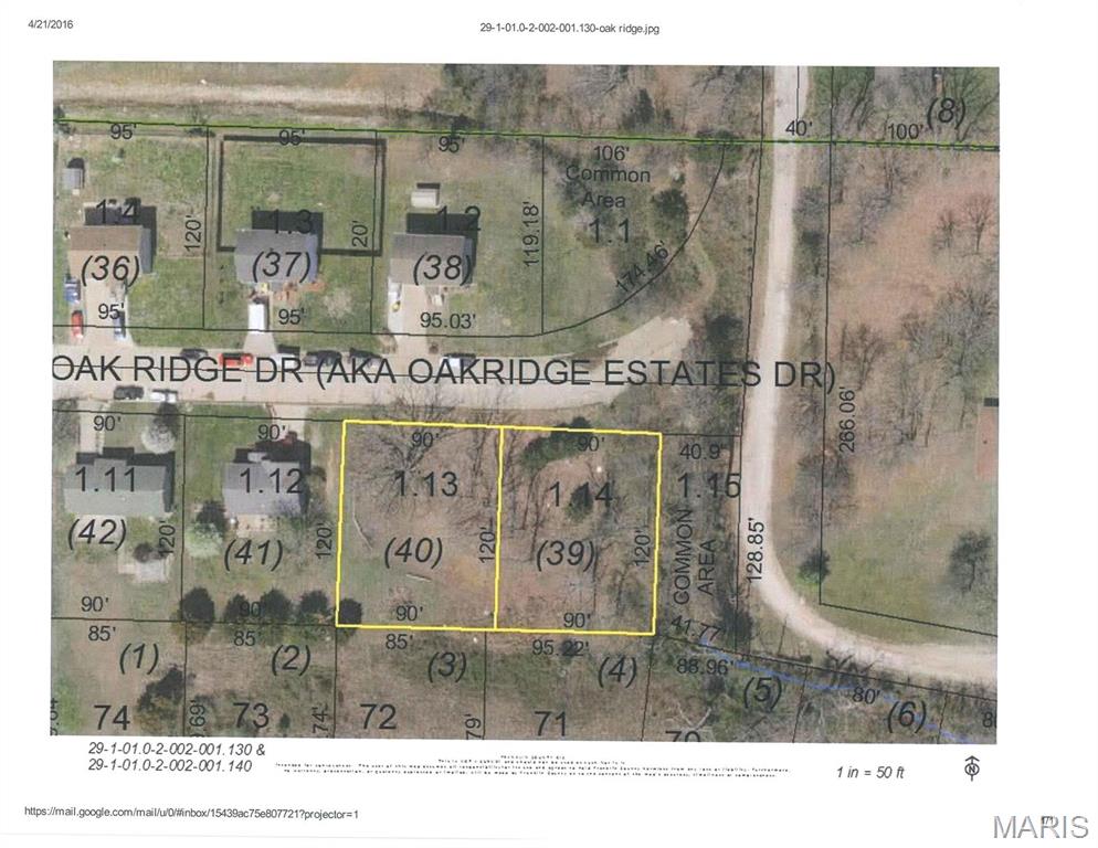 Oak Ridge Estates Loc 29 - Land