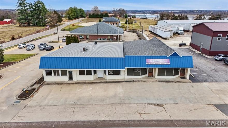 Exceptional investment opportunity to acquire a prominent, long-standing commercial property in the heart of New Haven. Strategically positioned along highly traveled Highway 100, this 6,300+/- square foot building offers outstanding visibility, signage exposure, and daily traffic counts that support a wide range of commercial uses. The flexible floor plan provides the ability to subdivide into three to four separate commercial suites, creating strong potential for diversified income streams and future value enhancement. Located approximately one hour west of St. Louis, the property benefits from both steady local demand and regional accessibility. An ideal opportunity for investors seeking a value-add project, redevelopment potential, or a long-term hold in a growing corridor. Bring your ideas and capitalize on this highly visible, high-potential asset.