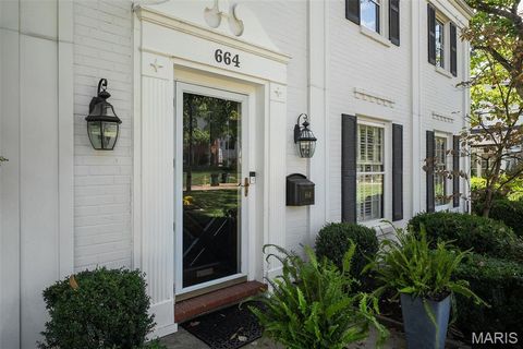 Tiny photo for 664 Hawbrook Avenue, Kirkwood, MO 63122 (MLS # 25066013)