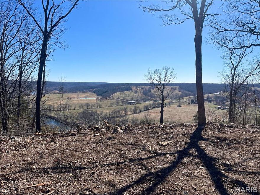 12.18 acres for sale just a few minutes north of Saint Roberts, Missouri. Property is off of blacktop (Highway PP). This lot has an amazing view and it would be a prime spot for a house, cabin or camper. Property is mostly all wooded and overlooks the Gasconade River and valley. Property also goes down to the river. Electric is already on site, with flexibility to relocate the existing power pole to accommodate specific building needs. There is a campground just a couple miles away that provides access to the river for a boat. Sellers will provide a survey.