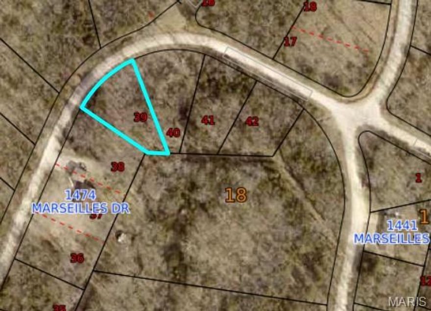 Building lot close to Lac Marseilles in Terre Du Lac.  Great Private Lake Community with 16 Lakes, 2 beach access, fishing, swimming, boating and so much more.