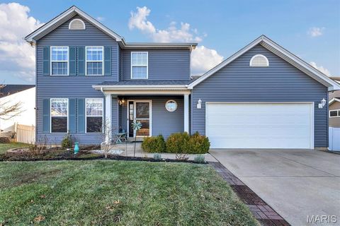 Photo of 1791 Fairview Farms Circle, Wentzville, MO 63385 (MLS # 25082552)
