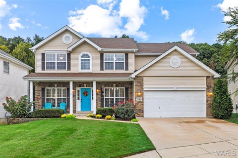 Photo of 1448 Red Oak Plantation Drive, Ballwin, MO 63021 (MLS # 26066411)