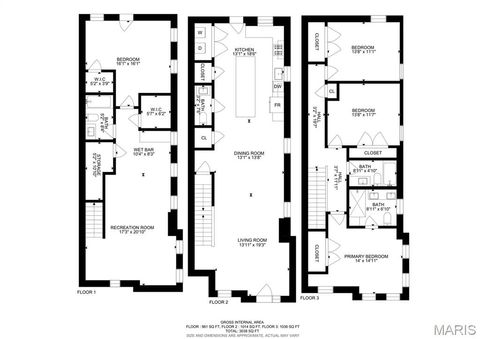Tiny photo for 1201 Mackay Place, St Louis, MO 63104 (MLS # 26025970)