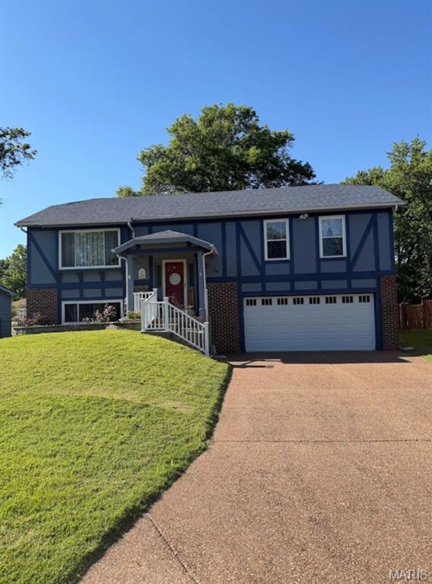 Welcome to this charming 3-bedroom 3-bathroom split level family home with a dedicated office space in a quite established neighborhood. Features include spacious living areas, primary bedroom with private bathroom, vanity off bedroom area, water closet and shower behind door. Screened back porch (off kitchen and dining areas), small deck area, fenced back yard (private fence), large shed with 2 lofts for storage and extra cement area.  Home has flexible layout ideal for everyday living and entertaining. Oversized 2 car garage with built in storage areas. Conveniently located close to schools, parks, shopping and dining.