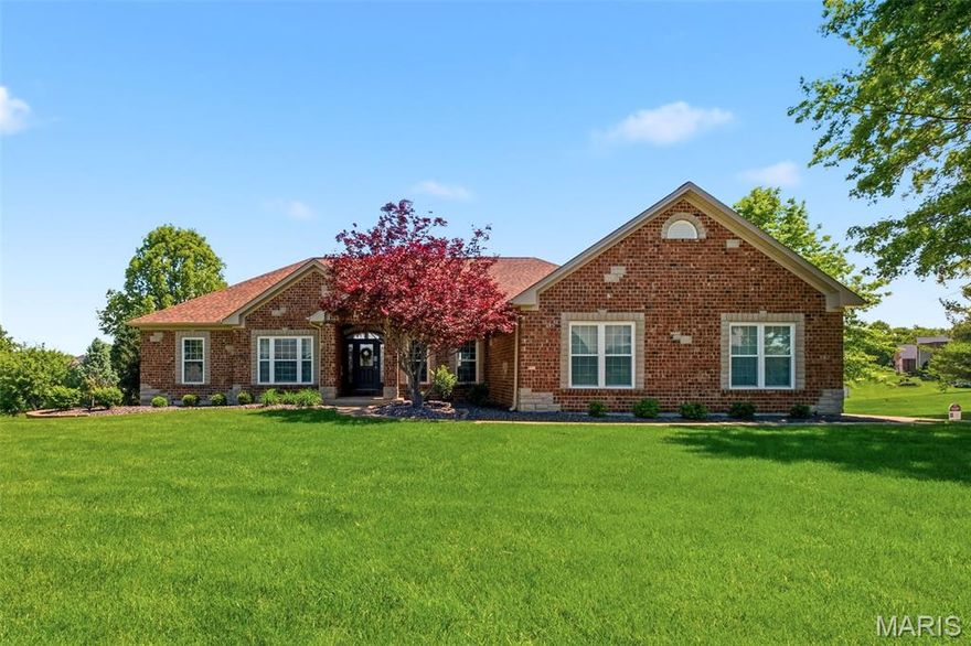 Don’t miss your chance to own the ultimate "staycation" estate in Troy’s prestigious Westborough Estates. This timeless brick and stone front atrium ranch offers a split bedroom floor plan with 5 bedrooms, 3 baths, finished lower level, an oversized side-entry 3 car garage, and saltwater pool! The eat-in kitchen includes beautiful wood cabinets, stainless steel appliances, granite countertops, and ceramic tile flooring that flows seamlessly to a maintenance-free deck offering the perfect vantage point for morning coffee overlooking your private backyard sanctuary with a sparkling in-ground saltwater pool with a new saltwater cell (2025), pool cover (2025), and solar cover. Spacious vaulted great room, separate dining room, office/study, and laundry room/mud room.  The master bedroom ensuite is complete with dual vanities, jetted-tub, separate shower and toilet room, and a grand walk-in closet sure to impress.  The lower level is a showstopper! The "Atrium" design ensures the lower level feels like a natural extension of the home. Bathed in light from full-size windows, this open-concept space includes a spacious family room and a custom wet bar. Two additional bright bedrooms with full size windows and a full bath make this the perfect guest wing.   The walk out basement allows you to walk out directly to your backyard inground saltwater pool paradise.  This home has been well maintained with new roof, gutters, downspouts, and stylish new front windows.  New garage doors (2023), new water heater, and a comprehensive home alarm system. Additionally, carpet replaced in lower level (2023) and new appliances (2020).  For added peace of mind the sellers are also providing a 1 year home warranty.