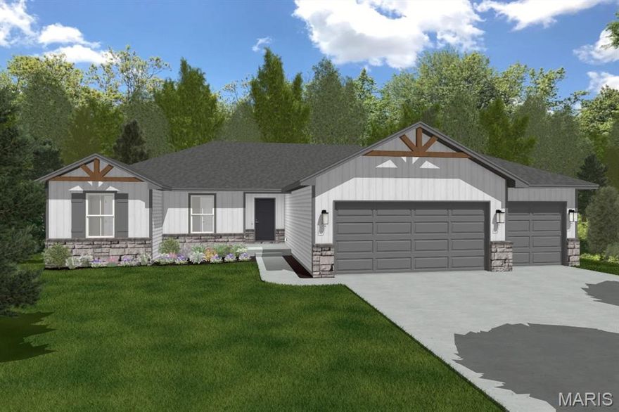 $10,000 Builder Incentives! Use it toward a rate buy-down or closing costs! Welcome to the Pearl Floor Plan — a spacious single-story 4-bedroom, 2-bath, 3-car home designed for the perfect blend of comfort, functionality, and style. With an open, livable layout and thoughtfully planned spaces, the Pearl offers plenty of room for everyday life and entertaining. You’ll enjoy the convenience of a growing community with easy access to shopping, dining, and major routes—while still keeping that hometown feel. With generous incentives and a well-designed floor plan, the Pearl is an incredible opportunity to make homeownership happen.