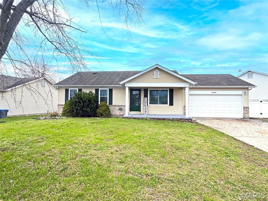 Completely remodeled and designed to impress, this 3 bed, 3 full bath home offers 2,270 sq ft of upgraded living space on a quiet cul-de-sac in O’Fallon (Wentzville Schools). The main level makes an immediate impact with a vaulted living room and a fully updated kitchen featuring new granite countertops, stainless steel appliances, and a new double sink. Brand new laminate hardwood flooring runs throughout the main floor, giving the home a clean, modern feel.

The primary suite features vaulted ceilings and an updated private bath, while the hall bath has been fully remodeled with new tile flooring and granite countertops. All bedrooms have been refreshed with new paint, flooring, and ample closet space. The large, fully finished basement adds serious flexibility with an additional sleeping area, office, full bath, new laminate flooring, and plenty of storage.

Outside, enjoy a private vinyl-fenced backyard with a patio and shed—perfect for relaxing or entertaining. The 2-car garage is upgraded with an epoxied floor and new garage door opener.

This is a true “nothing left to do” home—fully remodeled, clean, and move-in ready.